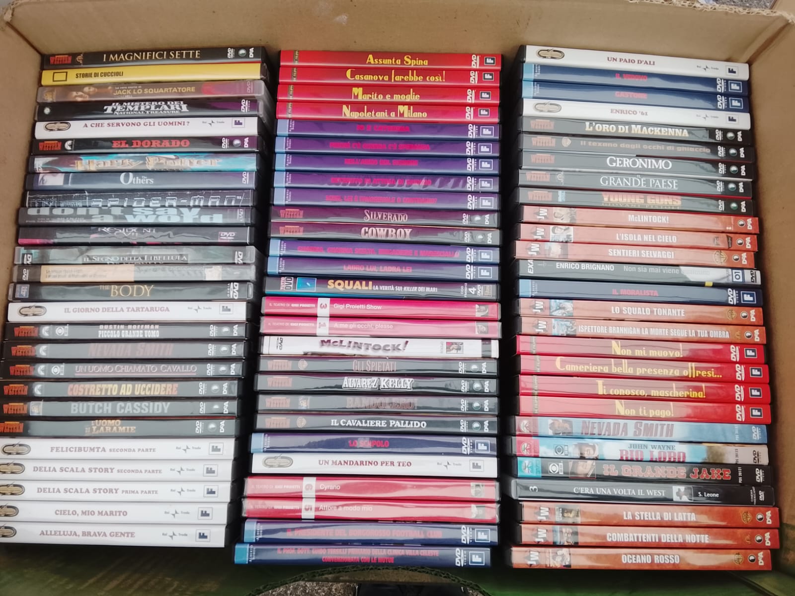 lotto-dvd-originali-western-classici-commedie-€1pz